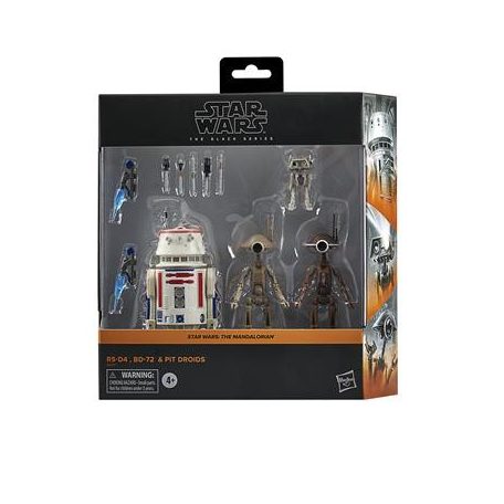 Star Wars The Black Series R5-D4, BD-72 & Pit Droids-G02175L0