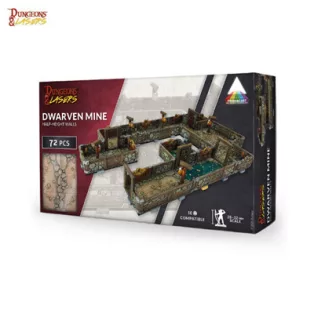 Dungeons & Lasers - Dwarven Mine Pre-painted - EN-T2462