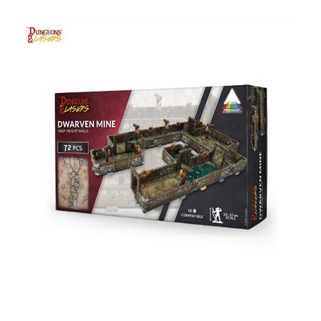 Dungeons & Lasers - Dwarven Mine Pre-painted - EN-DNL0078