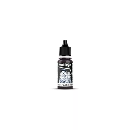 Vallejo - Model Color / Matt - 054 - Black Violet 18 ml-70751