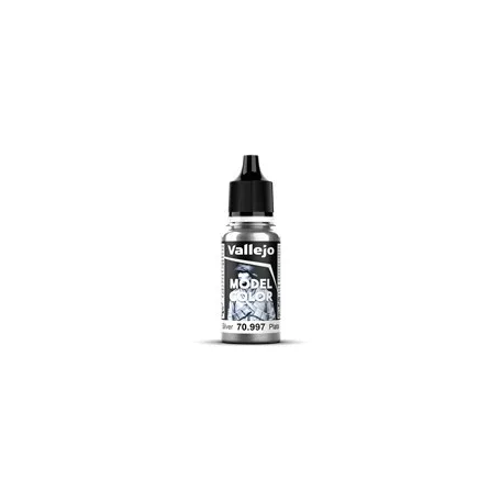 Vallejo - Model Color / Metallic - 195 - Silver 18 ml-70997