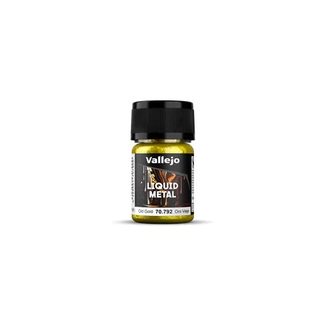 Vallejo - Liquid Gold / Alcohol-based metallics - Old Gold 35 ml-70792