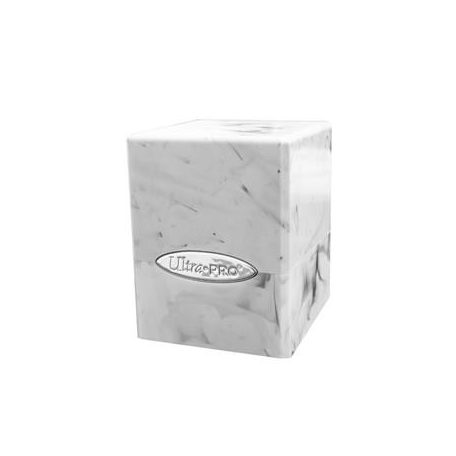 UP - Marble Satin Cube - White / Black-16353