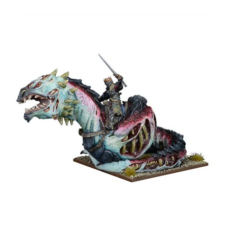 Kings of War - Undead Revenant King On Undead Great Wyrm - EN-MGKWU203
