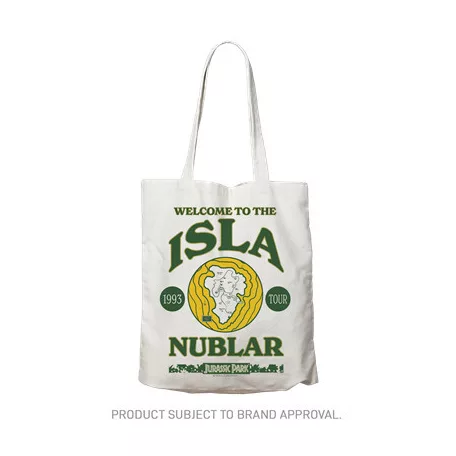 Jurassic Park Isla Nublar Tote Bag-UV-JP147