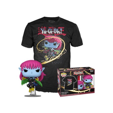 Funko POP! POP&Tee: YuGiOh - Harpie Lady (Black)-FK75245