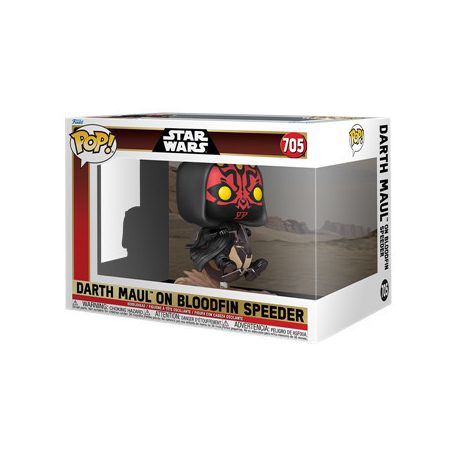 Funko POP! Rides DLX: SW - Darth Maul on Bloodfin Speeder-FK76014
