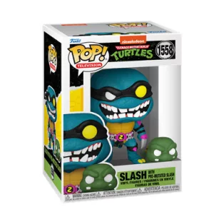 Funko POP! POP&Buddy: TMNT S4 - Slash & Pre-mutated-FK78048