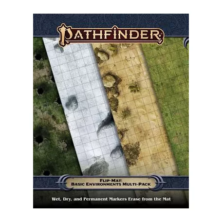 Pathfinder Flip-Mat: Basic Environments Multi-Pack-PZO11015-FM