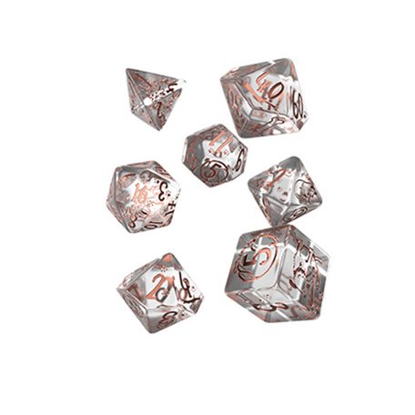 Dogs Dice Set: Bubbles (7)-SDOG04