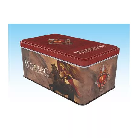 War of the Ring Shadow Card Box and Sleeves (Red Bannerman version)-WOTR156