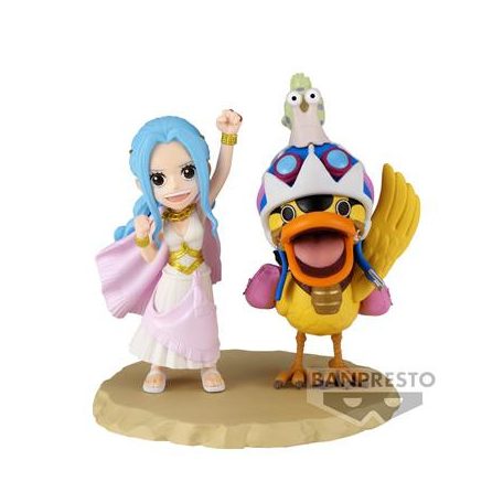 ONE PIECE WORLD COLLECTABLE FIGURE LOG STORIES-NEFELTARI VIVI & KAROO-BP89559P