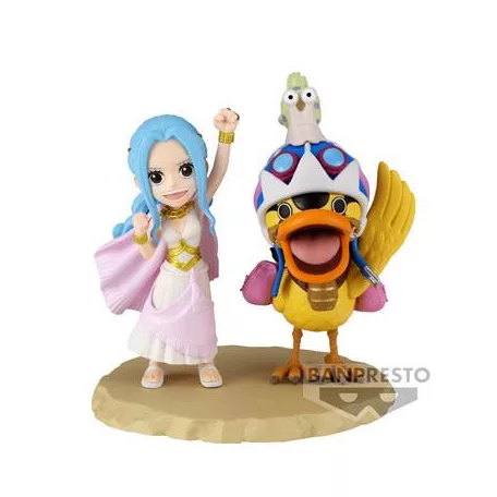 ONE PIECE WORLD COLLECTABLE FIGURE LOG STORIES-NEFELTARI VIVI & KAROO-BP89559P