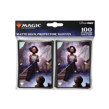 UP - Duskmourn 100ct Deck Protector Sleeves Commander B for Magic: The Gathering-38581