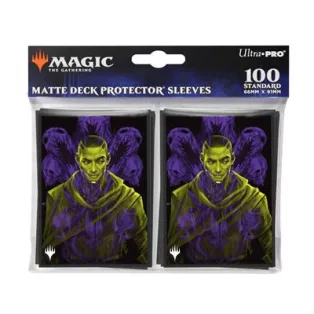 UP - Duskmourn 100ct Deck Protector Sleeves Alt Art Key Character PW for Magic: The Gathering-38584