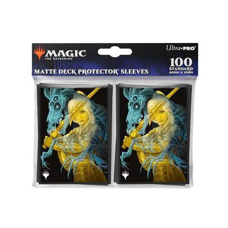 UP - Duskmourn 100ct Deck Protector Sleeves Alt Art Key Character Mythic 1 for Magic: The Gathering-38585