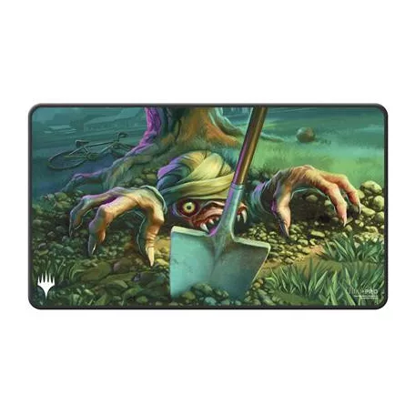 UP - Duskmourn Black Stitched Playmat Special Guest - Guest Artist 1 for Magic: The Gathering-38625