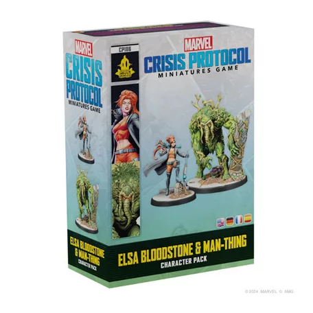 Marvel Crisis Protocol - Elsa Bloodstone & Man-Thing - EN/SP/DE/FR-CP186