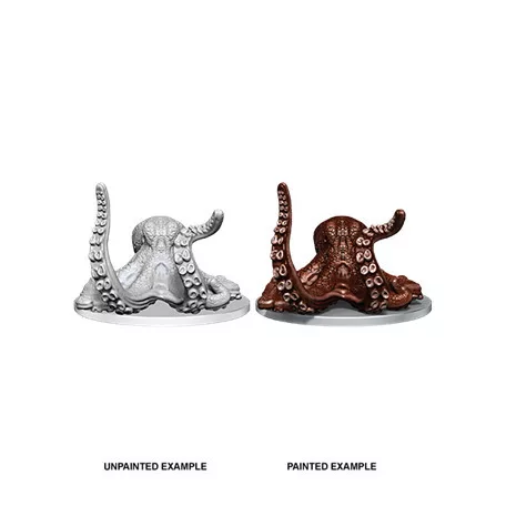 Wizkids Deep Cuts Unpainted Miniatures: Giant Octopus-73728