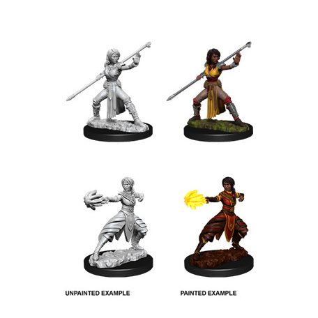 D&D Nolzur’s Marvelous Miniatures: Female Half-Elf Monk - EN-WZK73839