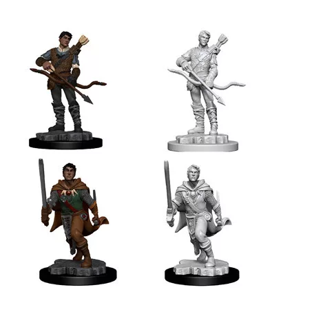 D&D Nolzur’s Marvelous Miniatures: Male Human Ranger-90009