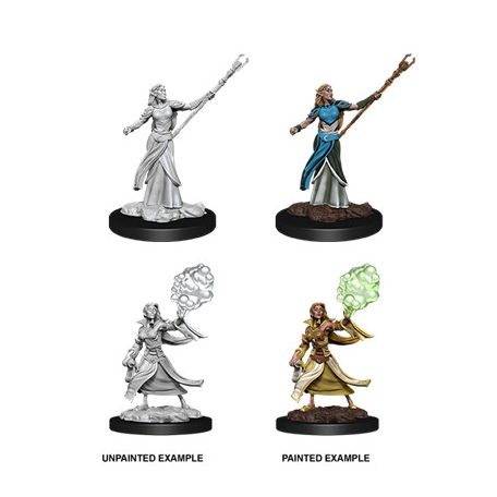 D&D Nolzur's Marvelous Miniatures: Female Elf Sorcerer - EN-WZK90054