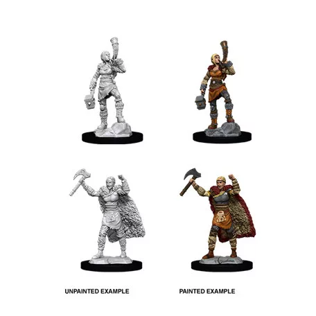 D&D Nolzur's Marvelous Miniatures: Female Human Barbarian-90056