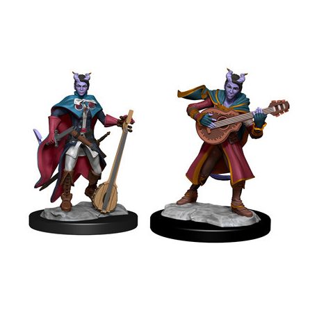 D&D Nolzur's Marvelous Miniatures: Tiefling Bard Female-WZK90226