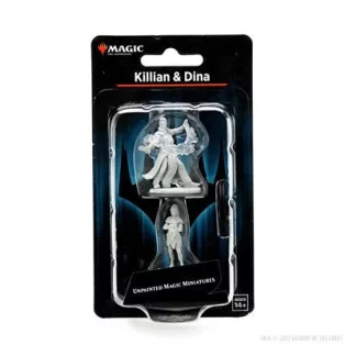 Magic: The Gathering Unpainted Miniatures: Killian & Dina-90346