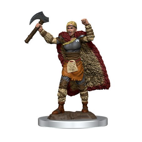 D&D Icons of the Realms Premium Figures: Female Human Barbarian-WZK93052
