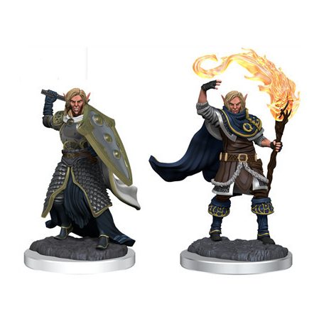 D&D Nolzur's Marvelous Miniatures: Elf Cleric Male - EN-WZK90404