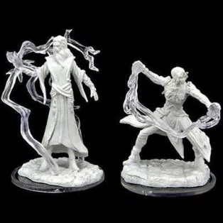 Critical Role Unpainted Miniatures: Remnant Cultist & Chosen-90469