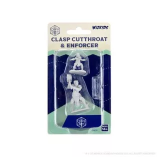 Critical Role Unpainted Miniatures: Clasp Cutthroat & Enforcer-90470