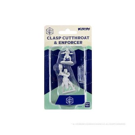 Critical Role Unpainted Miniatures: Clasp Cutthroat & Enforcer-WZK90470