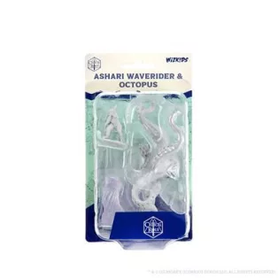 Critical Role Unpainted Miniatures: Ashari Waverider & Octopus-90477