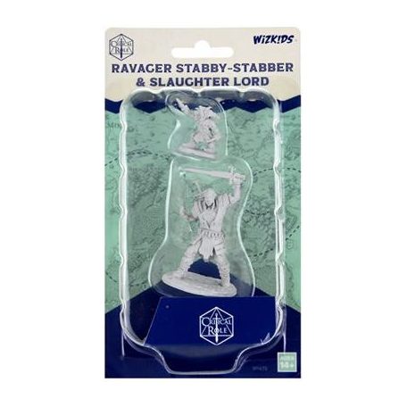Critical Role Unpainted Miniatures: Ravager Stabby-Stabber & Slaughter Lord-WZK90479