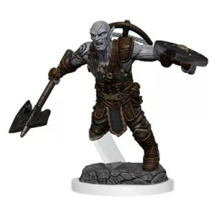 D&D Nolzur's Marvelous Miniatures: Earth Genasi Fighter-90402