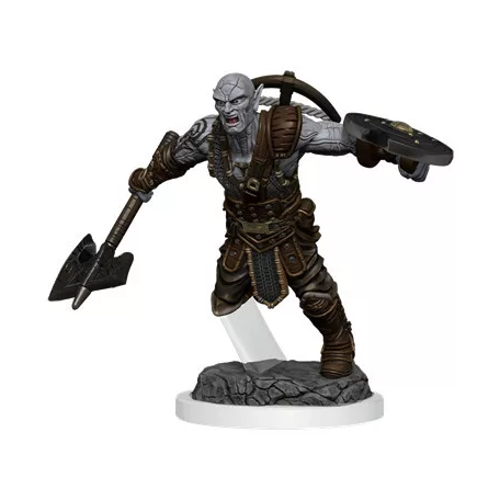 D&D Nolzur's Marvelous Miniatures: Earth Genasi Fighter-90402