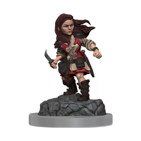 D&D Nolzur's Marvelous Miniatures: Halfling Rogue Female-90403