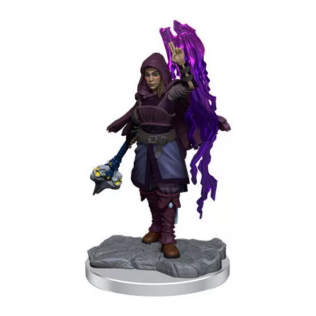 D&D Nolzur's Marvelous Miniatures: Half-Elf Warlock-90410