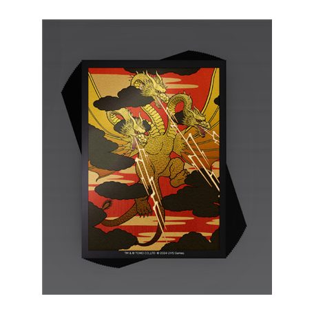 Godzilla: King Ghidorah Sleeves (100 sleeves)-UVSCHA03-GZ-AS2
