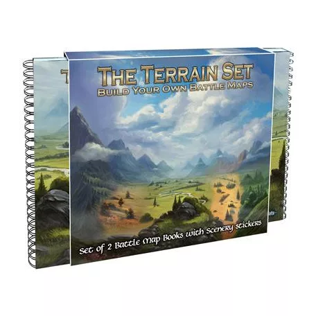The Terrain Set Build Your Own Battle Map Kit - EN-LBM-054
