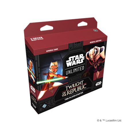 FFG - Star Wars: Unlimited - Twilight of the Republic Two-Player Starter - EN-SWH0303en