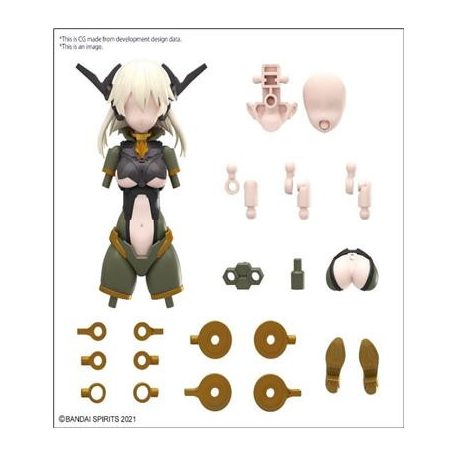 30Ms Option Parts Set 13 (Tactical Costume) [Color B]-MK67151