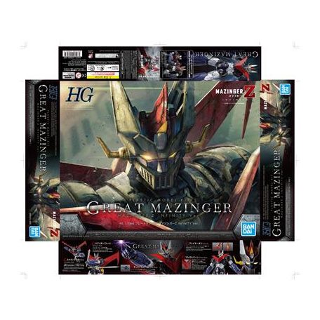 HG 1/144 GREAT MAZINGER (MAZINGER Z: INFINITY Ver.)-MK55323