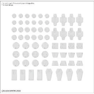 Customize Material (Decoration Parts 1 White)-MK67166