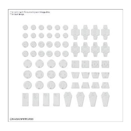 Customize Material (Decoration Parts 1 White)-MK67166
