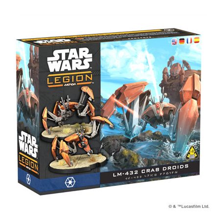 Star Wars Legion - LM-432 Crab Droids - EN/DE/SP/FR-SWQ134