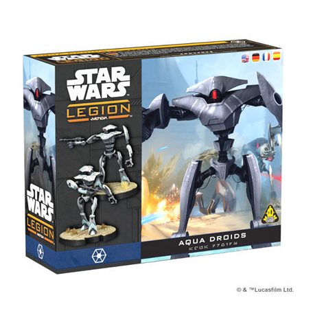 Star Wars Legion - Aqua Droids - EN/DE/SP/FR-SWQ136