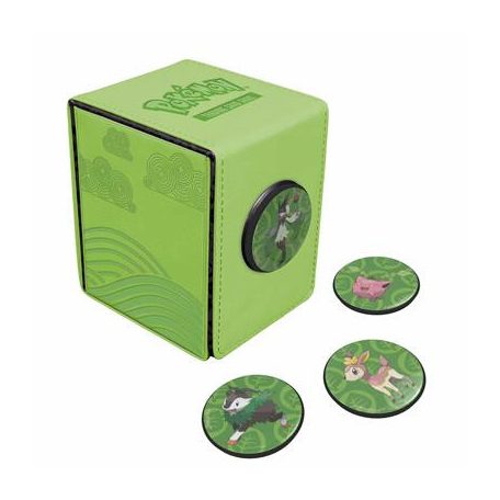 UP - Gallery Series - Morning Meadow Alcove 4-Click Deck Box for Pokémon-16469
